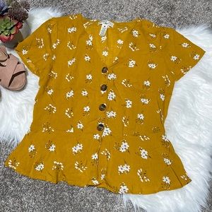 Midnight Sky Peplum Top